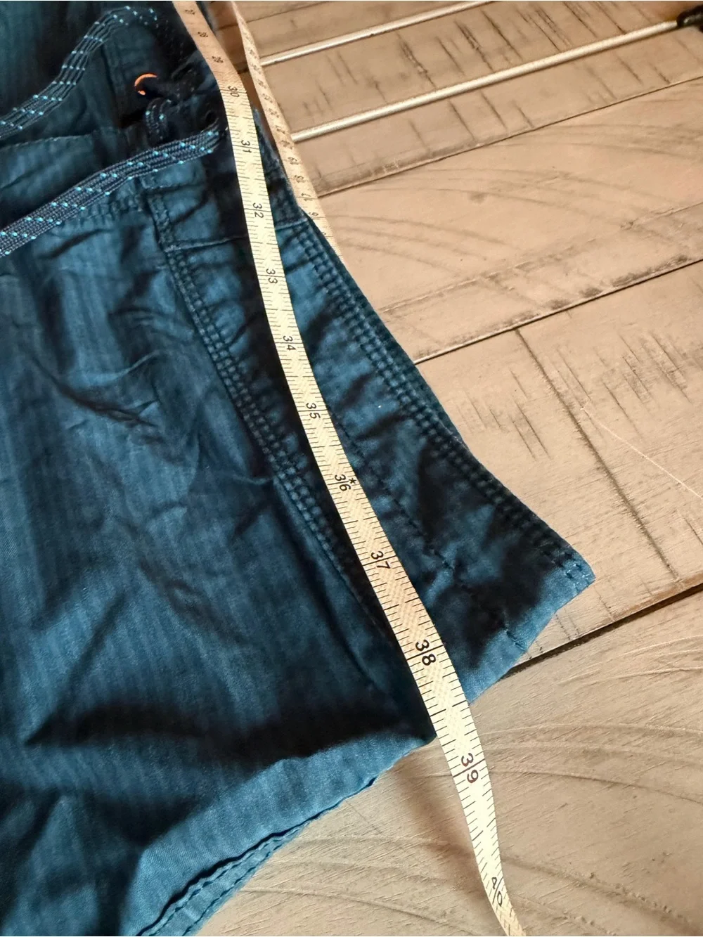 Billabong Men’s Navy & Blue Striped Swim board shorts